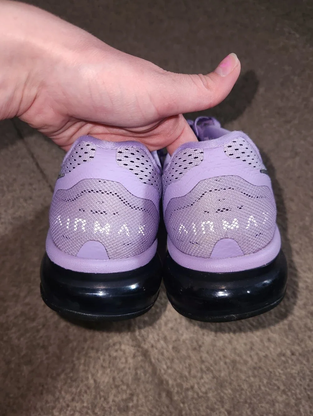 Purple Nike Air Max 2014 Running Shoes | W 8.5